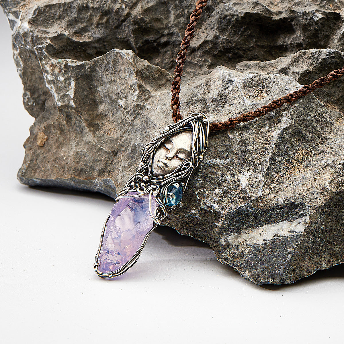 Love Energy Amethyst Pendants