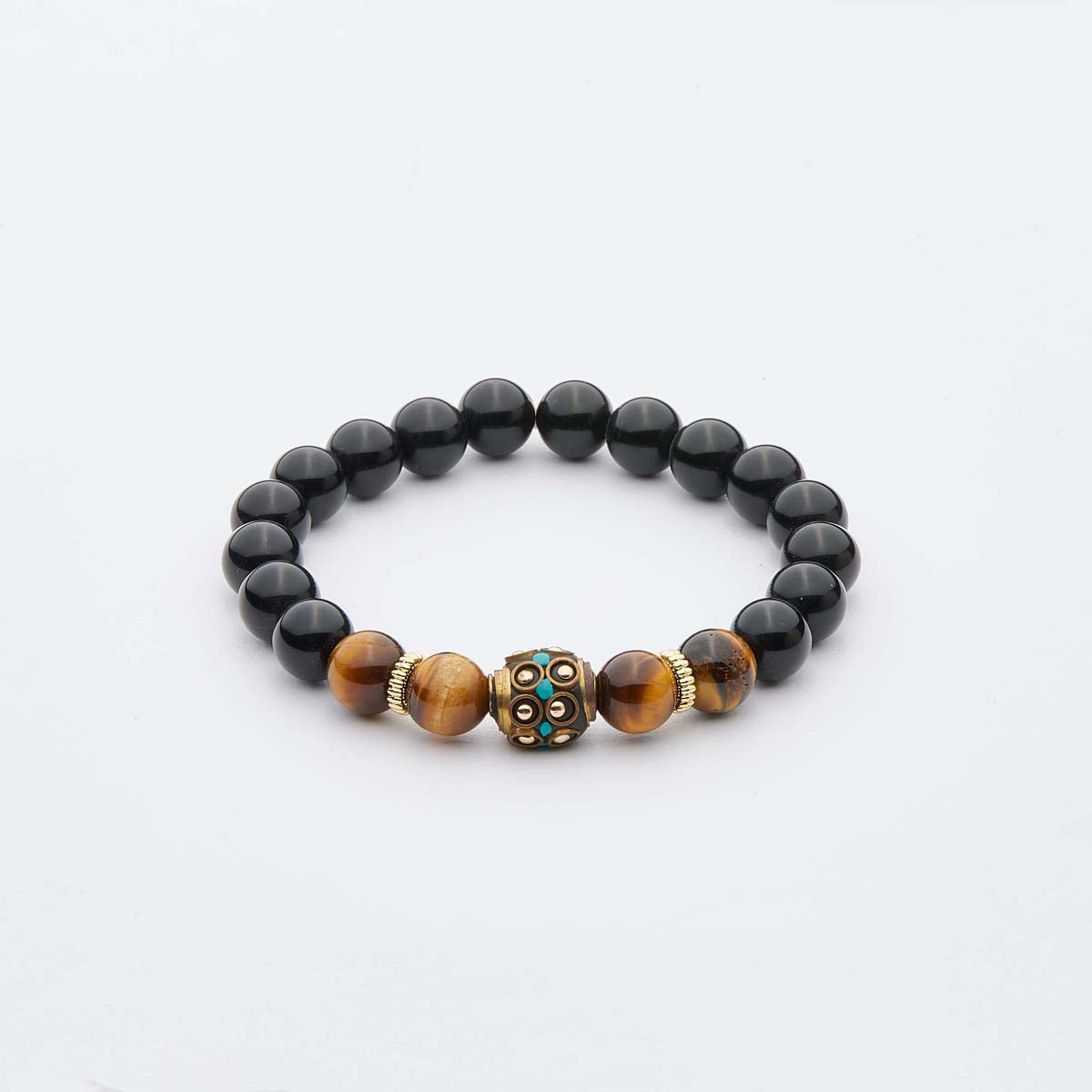 Courage Energy Obsidian Bracelet