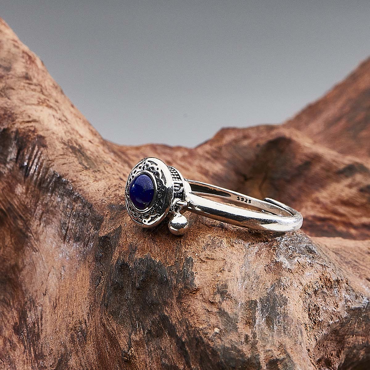 Healing Energy Lapis Lazuli Rings