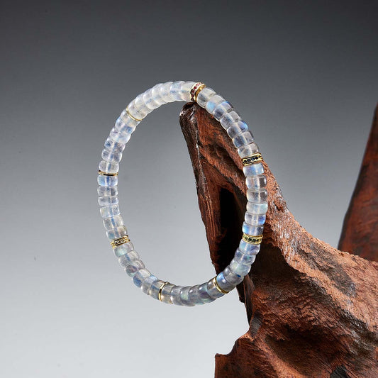 Purity Energy Labradorite 18K Gold Bracelet