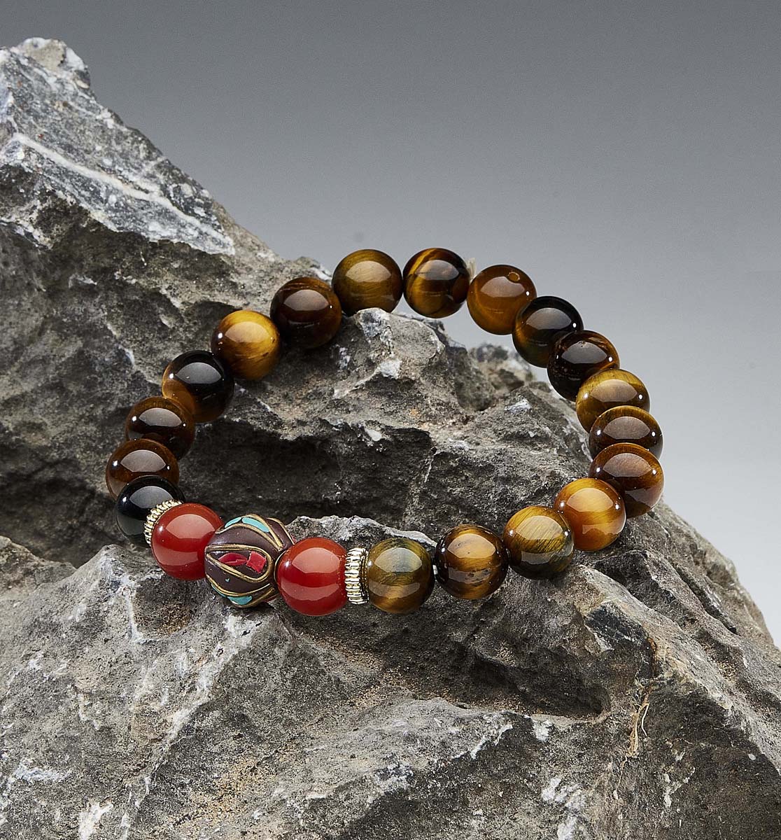 Utmost Wealth Apex Tiger's Eye Bracelet