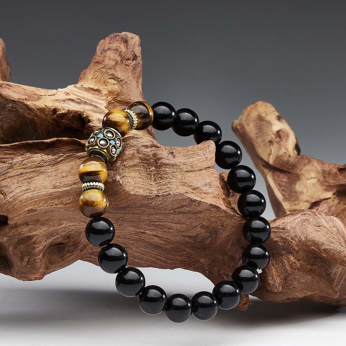 Courage Energy Obsidian Bracelet