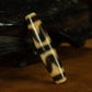 Yellow Tooth Double Tiger Teeth Old Dzi Beads Tibetan Millennium Dzi Beads Calcification