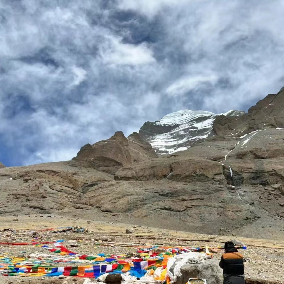 Energy blessing stone from Kailash