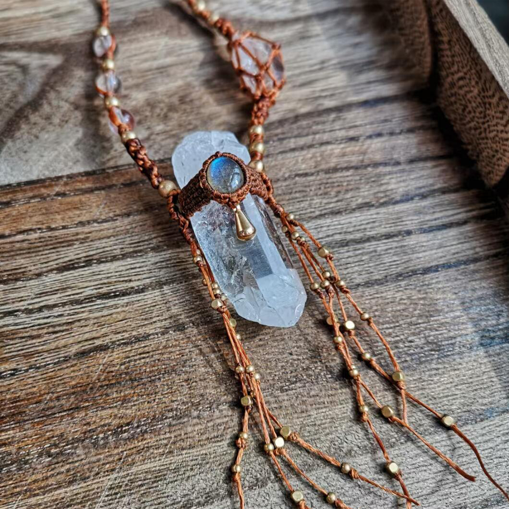 Grace's Gentle Healing Clear Quartz Necklace