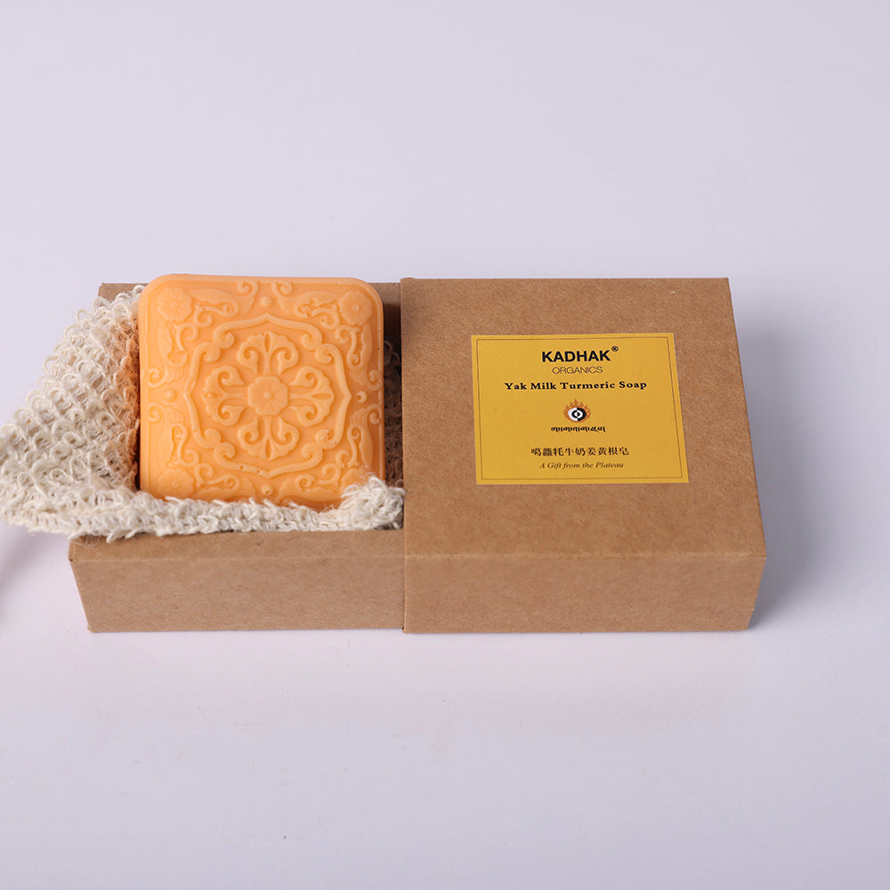 Brightening Soap Handmade Turmeric Yak Milk