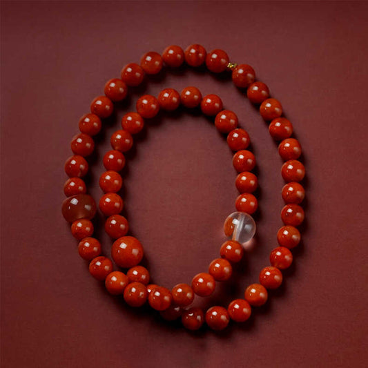 South Red Agate Lucky Blessing Bracelet