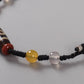 Awakening Three Eyes Dzi Beads Tibetan Necklace Natural agate chalcedony