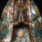 Avalokiteshvara Bodhisattva (Guanyin Bodhisattva) Buddha Statue Cloisonné Pure Copper Oriental Artwork Oriental Aesthetics