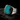 Heaven Earth Union Raw Turquoise Tibetan Silver Ring