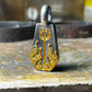 Shiva's Guardian Engravable 24K Gold Sterling Silver Pendant