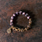 Amethyst Mica Spirit Bracelet with Brass and Copper Accents