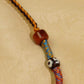 Nine Eyes Dzi Beads - Tibetan Millennium Dzi Beads - Handmade Rope