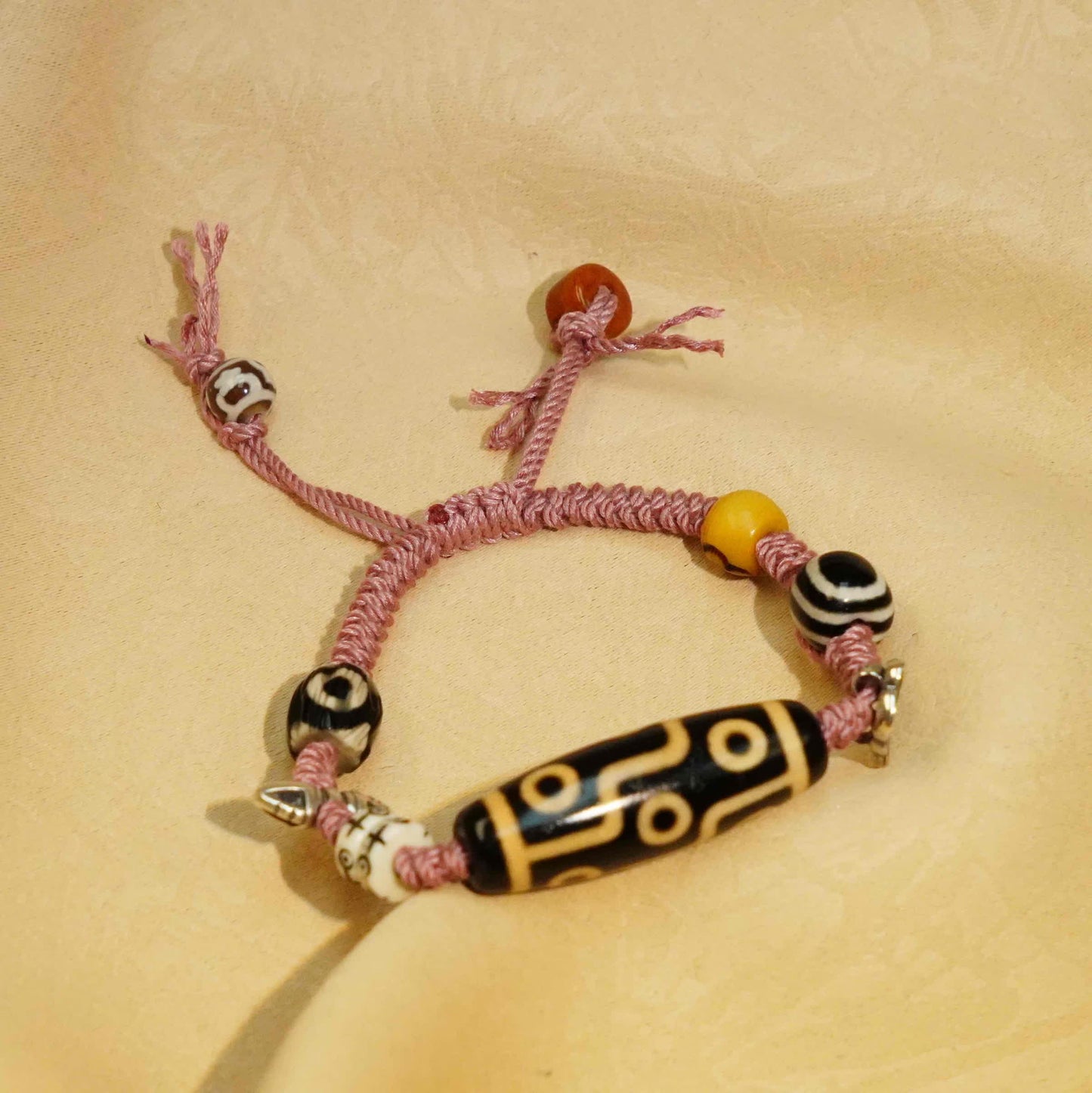 Nine Eyes Dzi Beads Tibetan Millennium Dzi Beads