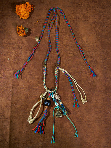 Obsidian Blessing Amulet Pendant