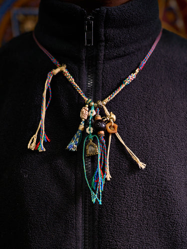 Obsidian Blessing Amulet Pendant