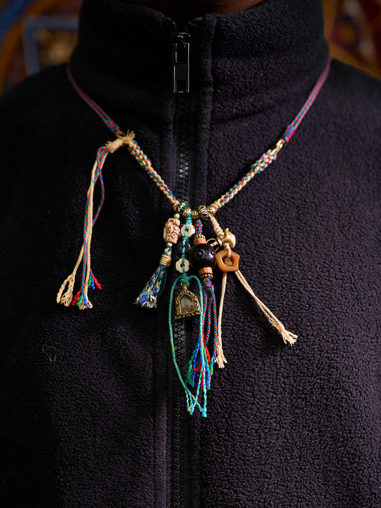 Obsidian Blessing Amulet Necklace