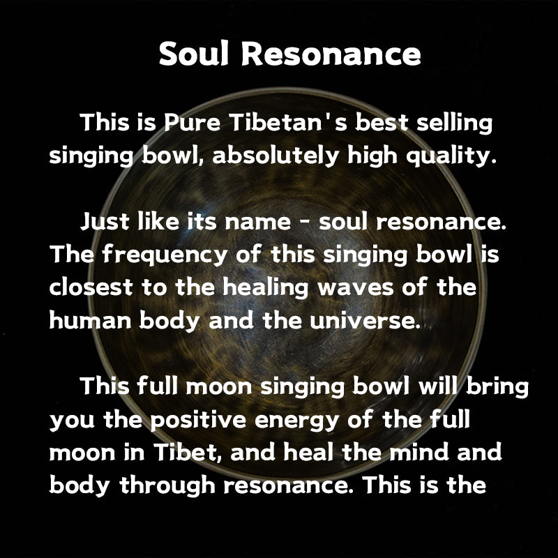 Full Moon Singing Bowl-Healing series-Soul Resonance puretibetan