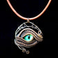 Bruce Eye Peridot Copper Pendant