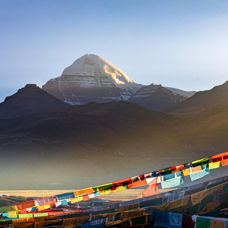 Hang the Prayer Flags for you in Mount Kailash puretibetan