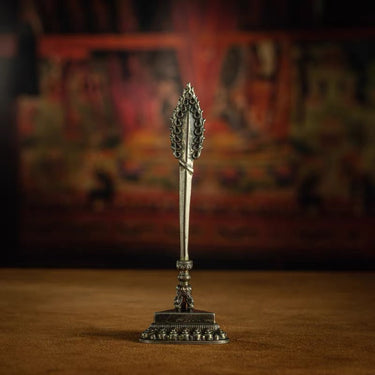 Qing Dynasty Tibetan Manjushri Wisdom Sword Ritual Display from Tibet