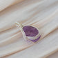 Zen Meditation Aura Amethyst Pendant