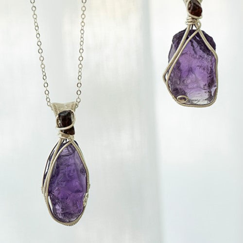 Harmony Soul Balance Amethyst Pendant