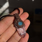 Infinite Aura Radiance Amethyst Pendant