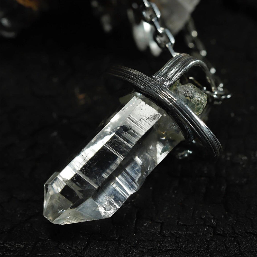 Pure Vitality Crystal Pendant – Handcrafted Health Charm