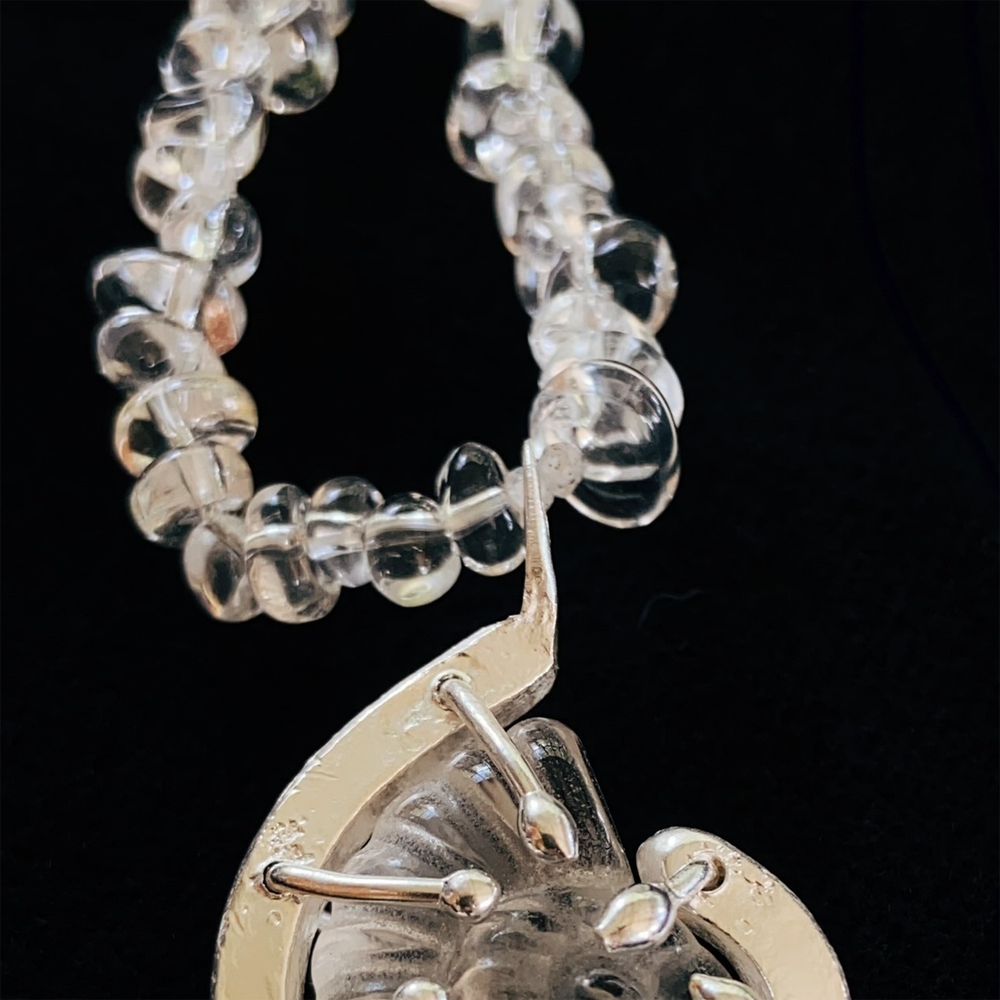 Harmony Nautilus Clear Quartz Necklace