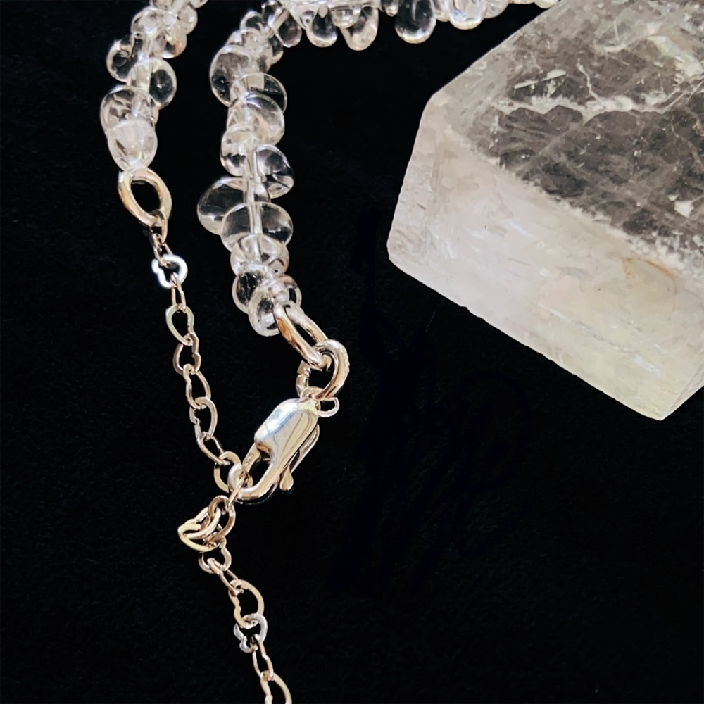 Harmony Nautilus Clear Quartz Necklace