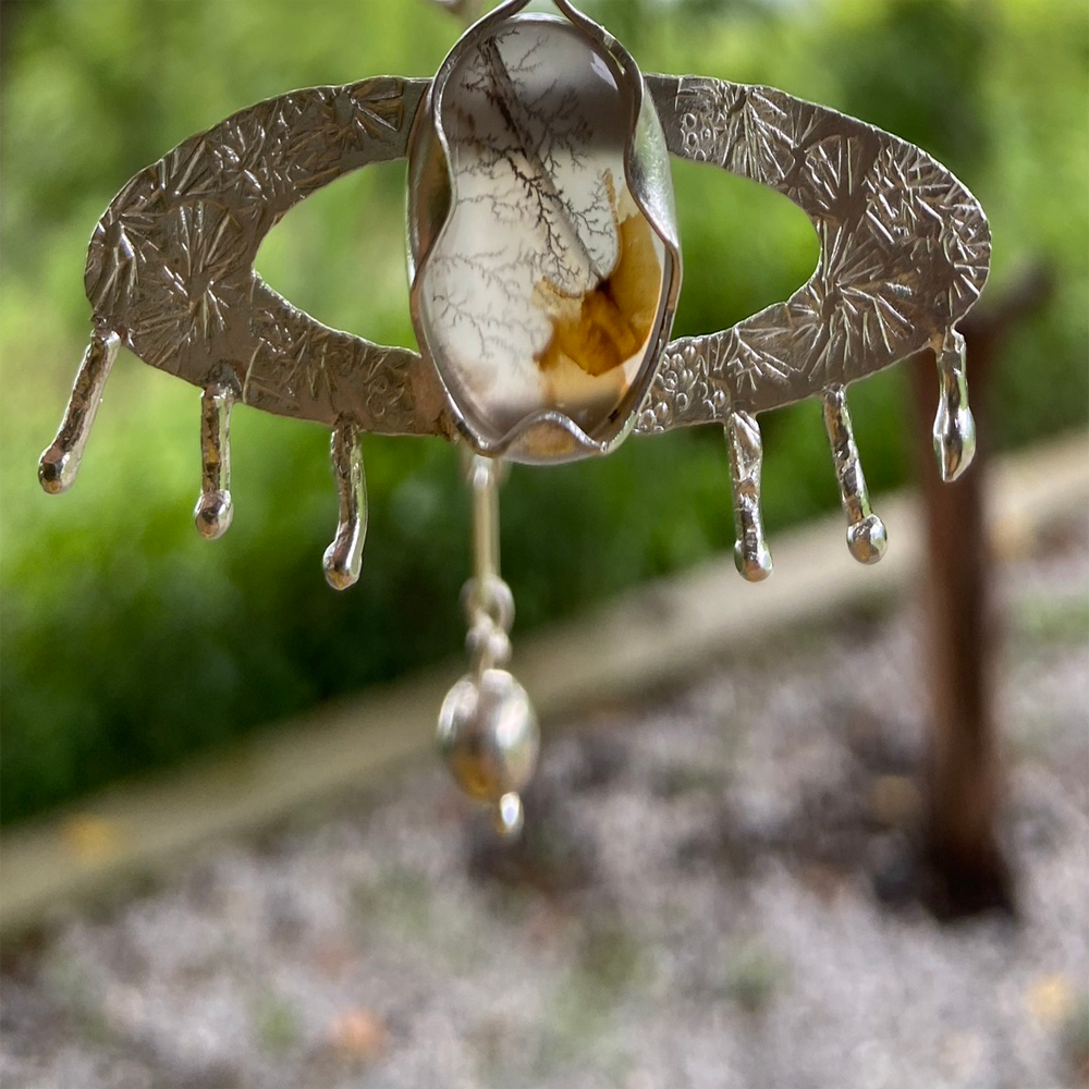 Serene Lucky Glow Clear Quartz Necklace