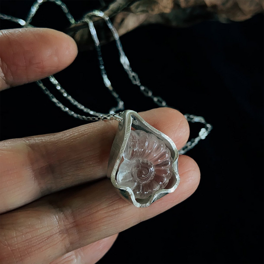 Infinite Clarity Clear Quartz Necklace