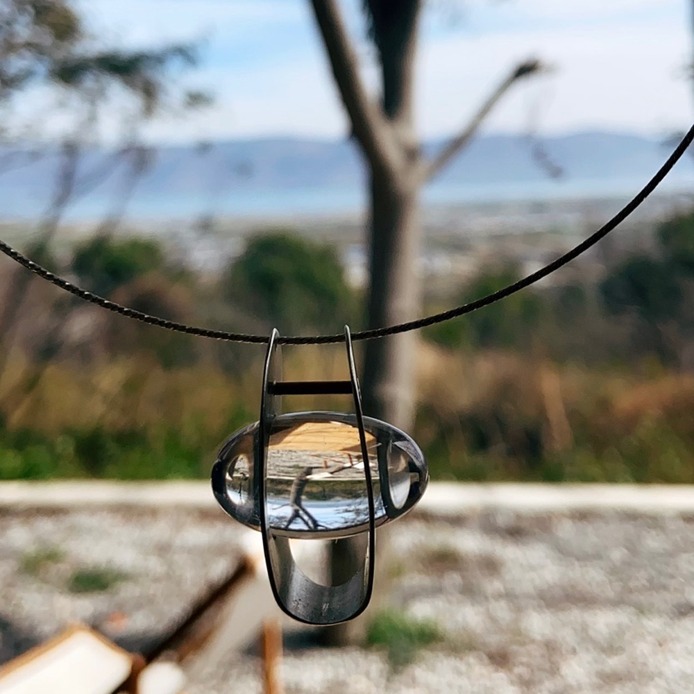 Harmony's Embrace Clear Quartz Necklace