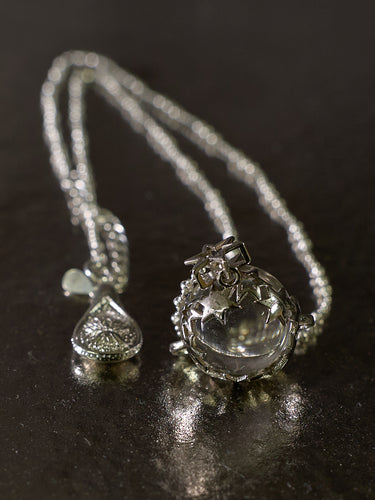 Celestial Clarity Clear Quartz Pendant