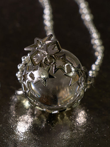 Celestial Clarity Clear Quartz Pendant