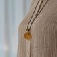 Lavish Wealth Fill Citrine Pendant