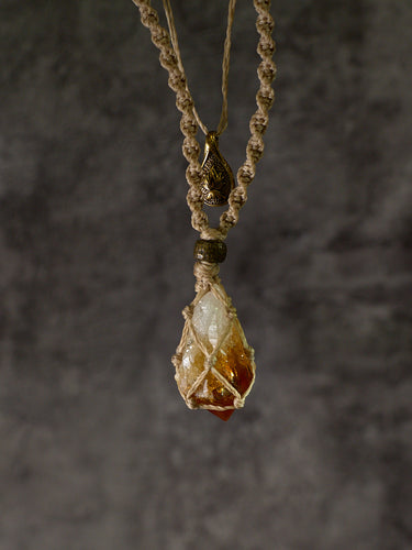 Citrine Prosperity Necklace