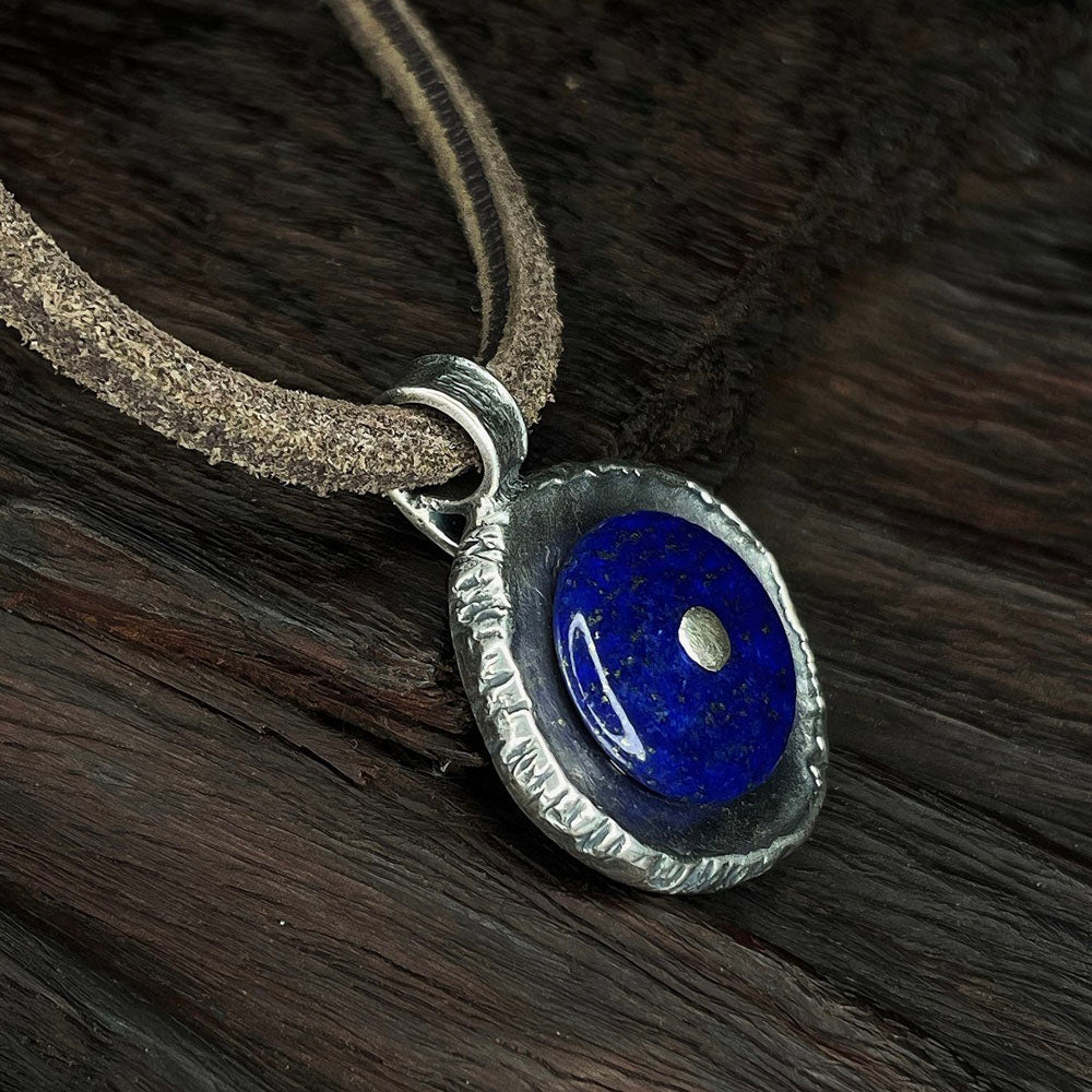 Protected Wealth Guard Lapis Lazuli Pendant