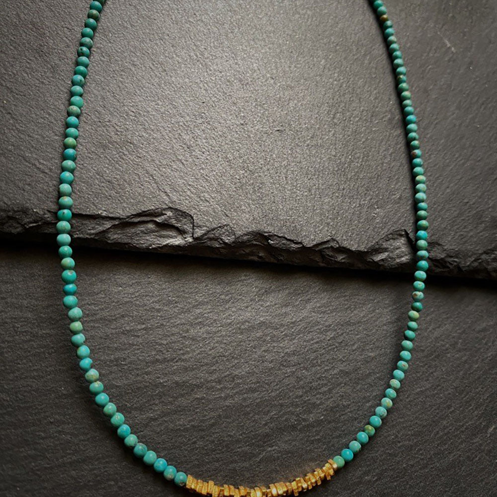 Spirit's Healing Journey Turquoise Necklace