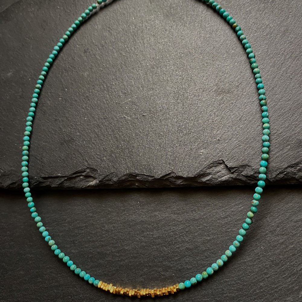 Spirit's Healing Journey Turquoise Necklace