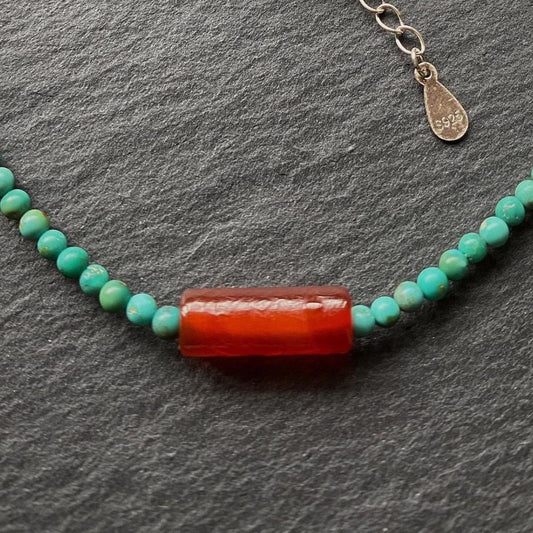 Soul Light Renewal Turquoise Necklace