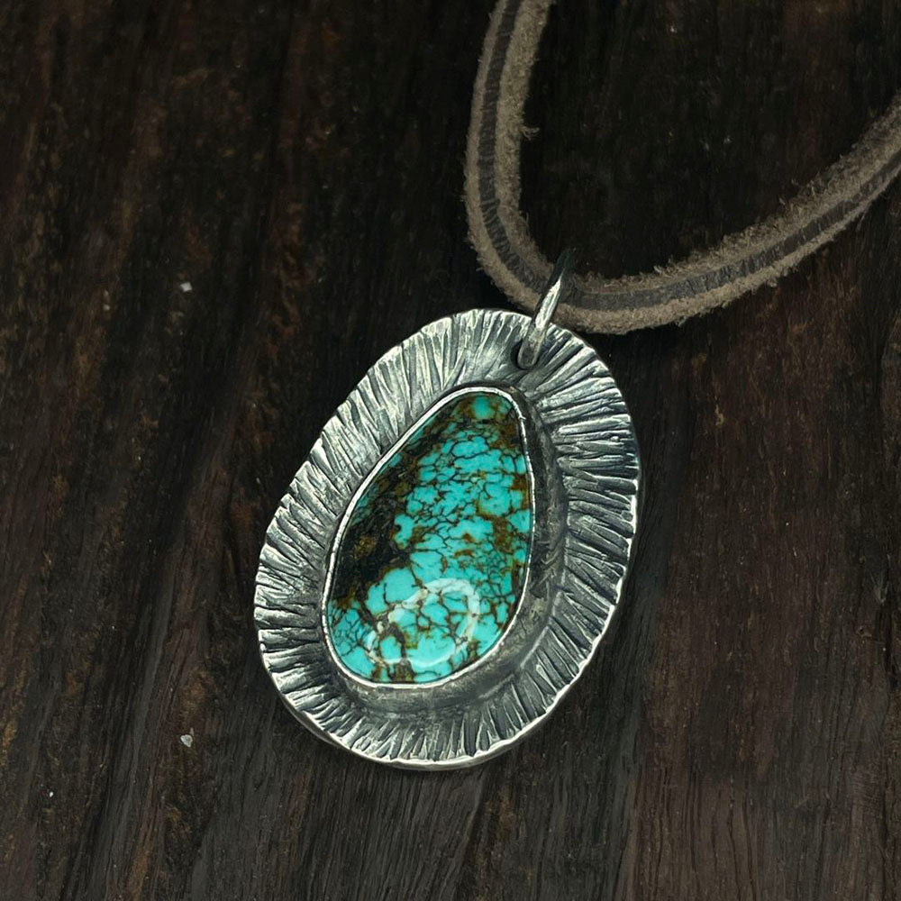 Devoted Wealth Dedicate Turquoise Pendant