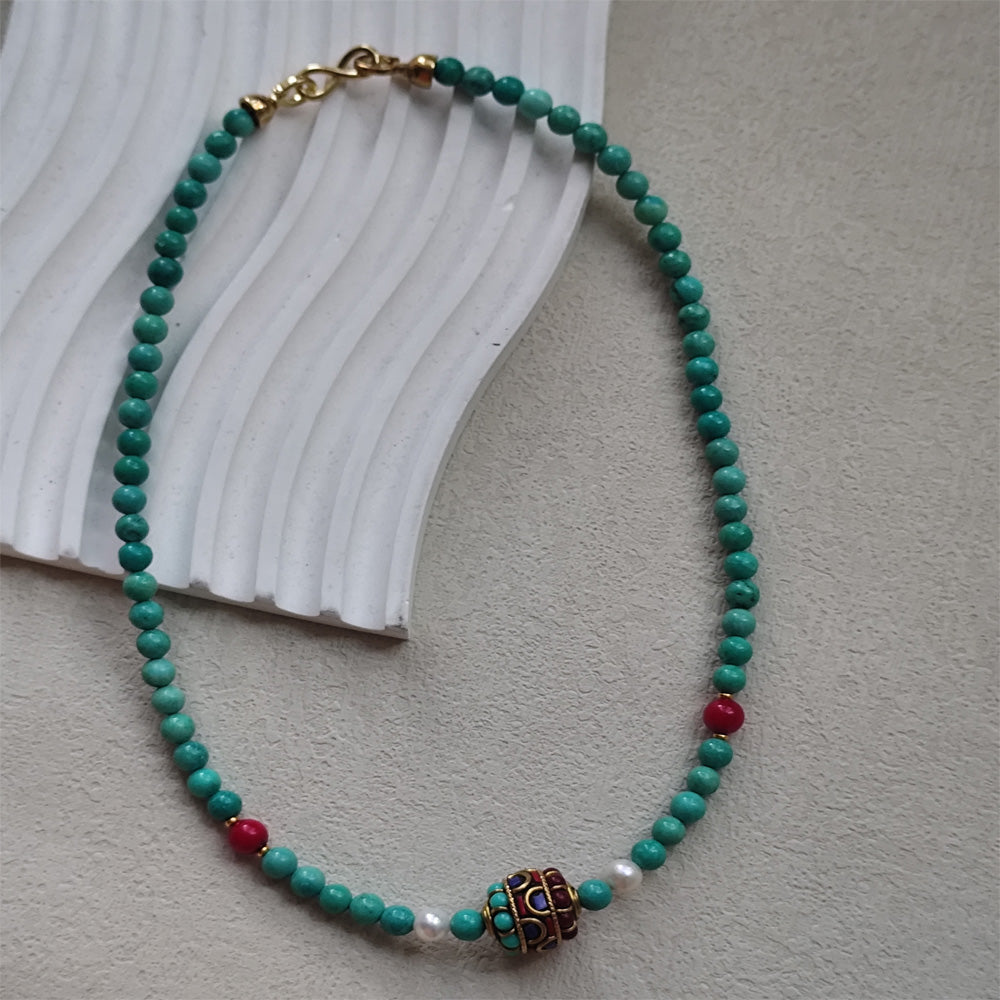 Serene Spirit Turquoise  Necklace