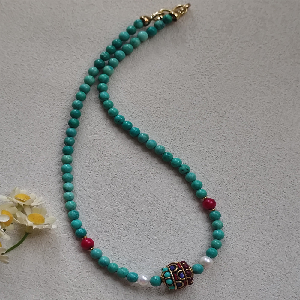 Serene Spirit Turquoise  Necklace