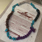 Sacred Turquoise Yak Wool Necklace