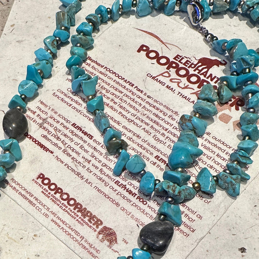 Turquoise Moonlight Guardian Necklace