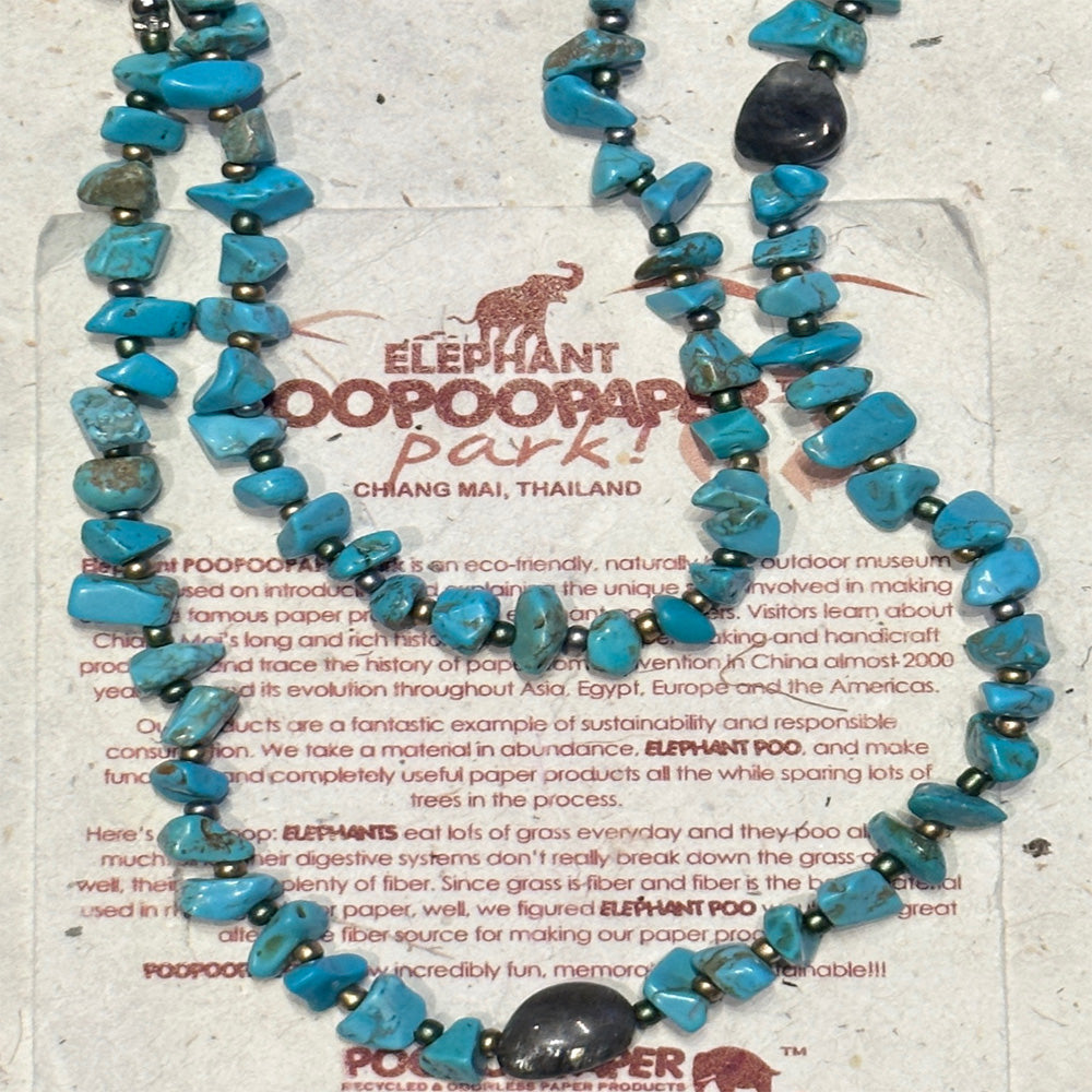 Turquoise Moonlight Guardian Necklace