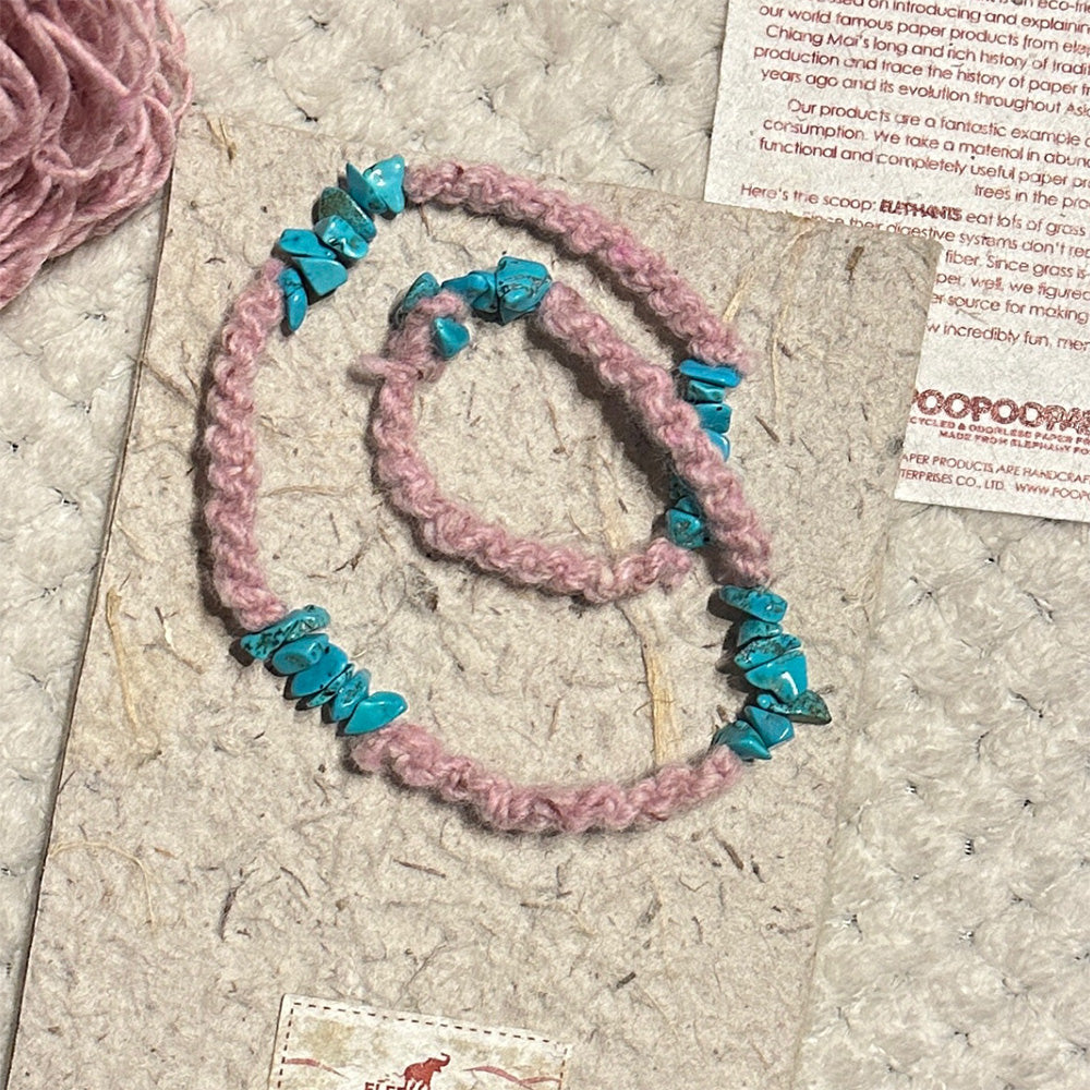 Turquoise Harmony Love Necklace