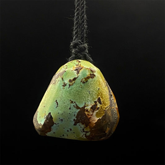 Highlighted Wealth Spotlight Turquoise Pendant